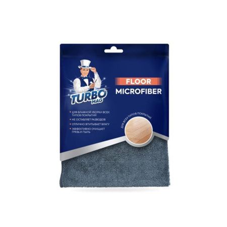 Салфетка для пола 40*60см микрофибра TURBOMAG FLOOR (50)