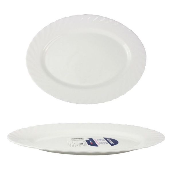 Блюдо 35см стеклокерамика ТРИАНОН овальное 65669 (4/6)