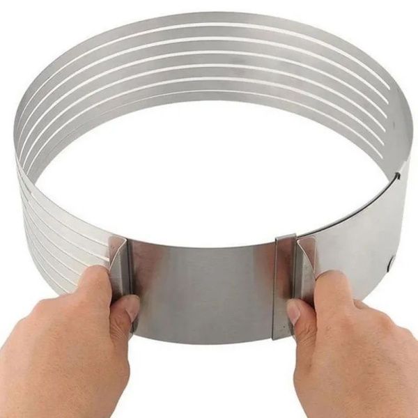 Форма для слоеных блюд разъемная 16-20см нерж.сталь BP-16-20/DL-24-30 (24)