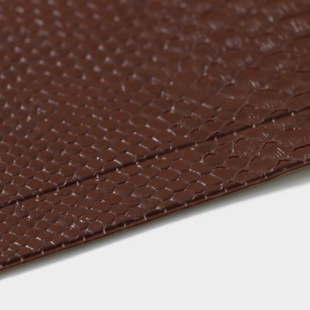 Салфетки сервировочные набор 2шт 45*30см ПВХ экокожа Magistro коричневый (30)