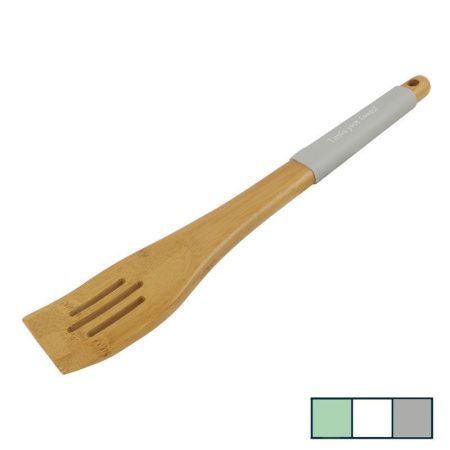 Лопатка кулинарная 30*6см бамбук 3 цвета JC-13618 (48)
