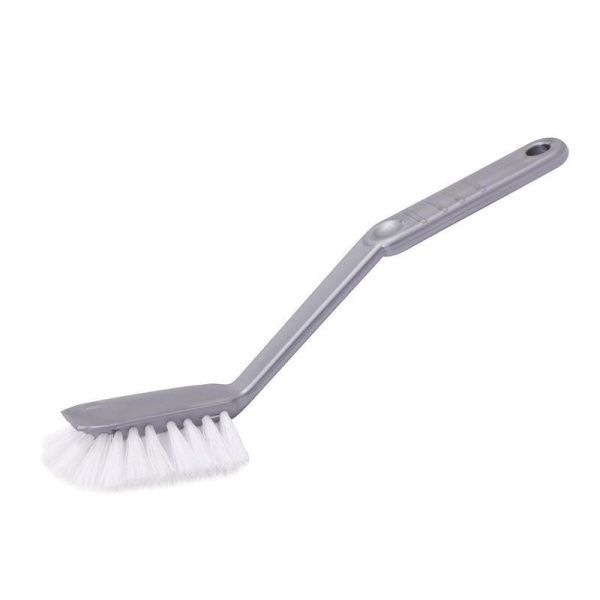 Щетка для посуды 27*6см пластик Step серебро (27)