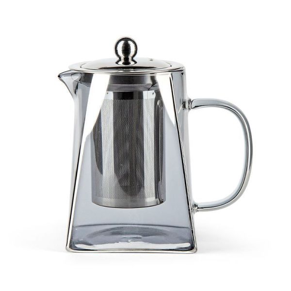 Чайник заварочный 750мл стекло зеркальный (60)