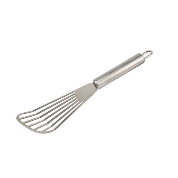 Лопатка кулинарная 25*6см металл (240)