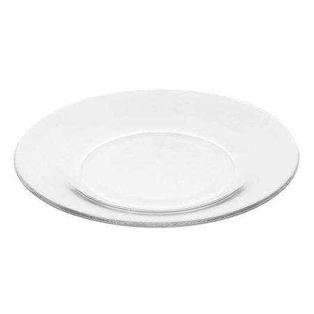 Тарелка мелкая 19,6см стекло СИМПАТИЯ десертная (36)