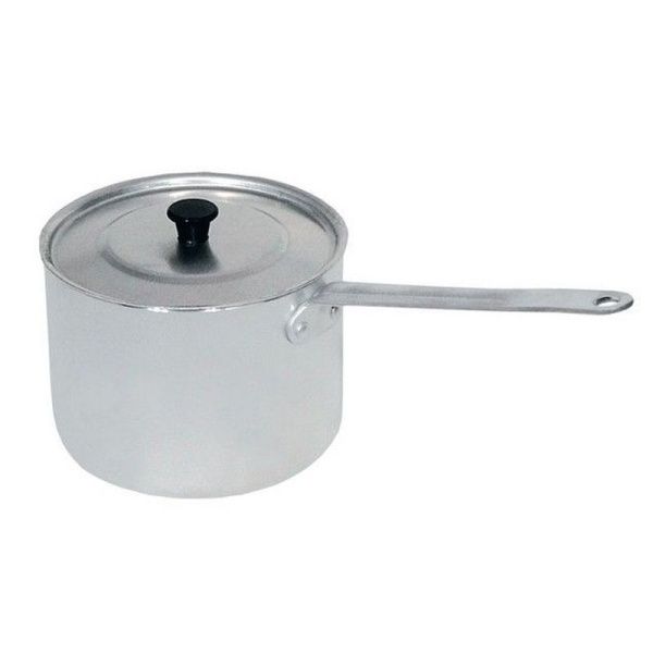 Ковш 1л алюминий КЛАССИКА мет.ручка мет.крышка (20)