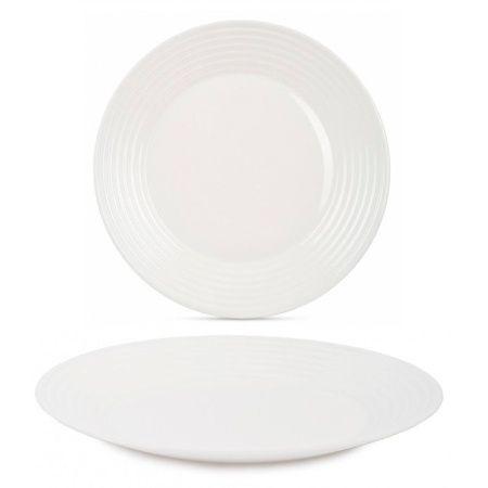 Тарелка мелкая 27см стеклокерамика АРЕНА обеденная 51384 (24)