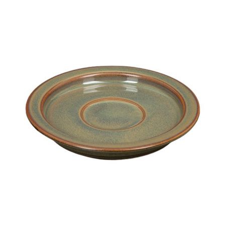 Блюдце 13см фарфор GOURMET COLORE сине-зеленый [LQ-QK15187A-YB001] (6)