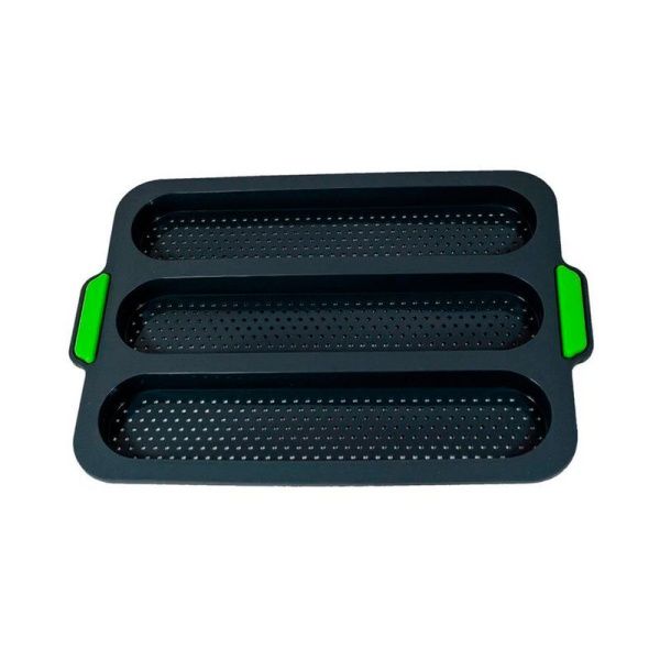 Форма для выпечки хлеба и булочек 24*34см силикон 6068# ST-1188 (120)