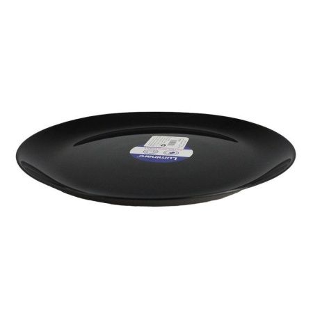 Тарелка мелкая 27см стеклокерамика ДИВАЛИ ЧЕРН обеденная Р0786 (24)