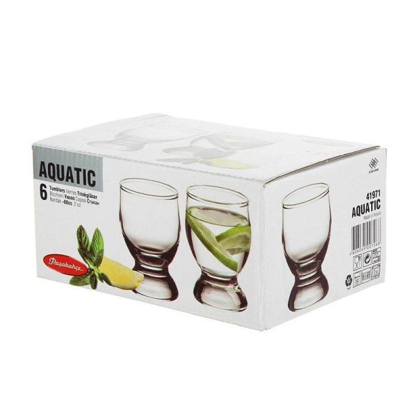 Рюмки набор 6шт 60мл стекло АКВАТИК (12)