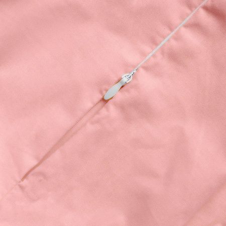 Пододеяльник на молнии 205*225 сатин пудровый