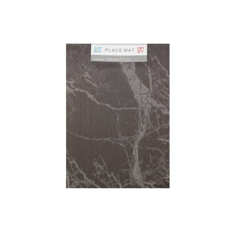 Салфетка сервировочная 30*45см ПВХ МРАМОР коричневая (240)