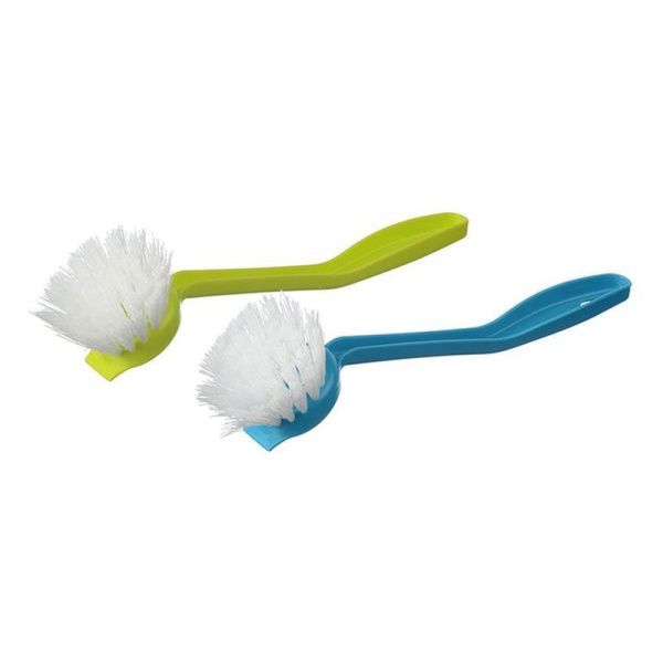 Щетка для посуды 22*5,5см пластик КОЛИБРИ малая микс (30)