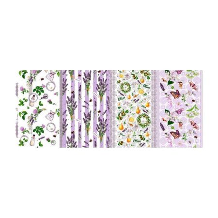 Полотенце кухонное 36*60см вафельное ДомВелл ЛАВАНДОВОЕ ПОЛЕ 806/1