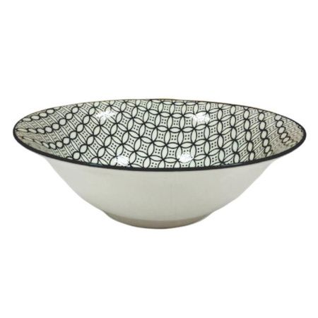 Салатник 360мл 15см фарфор АБСТРАКЦИЯ круглый (12/96)