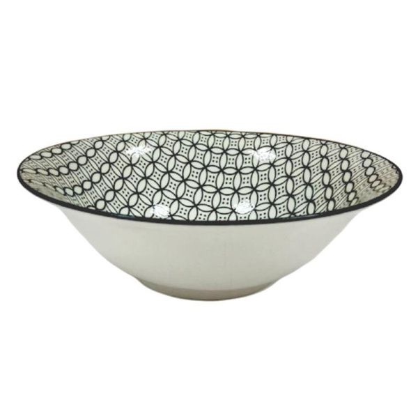 Салатник 360мл 15см фарфор АБСТРАКЦИЯ круглый (12/96)