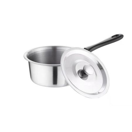 Ковш 1,7л нерж.сталь мет.крышка 19см (80)