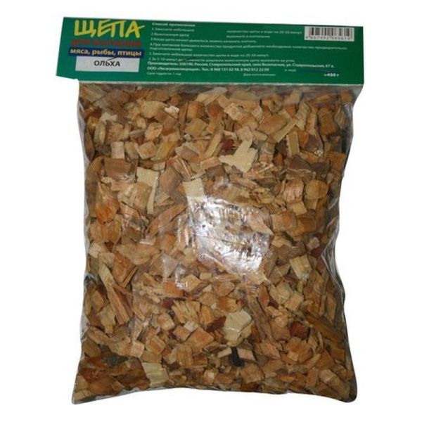 Щепа для копчения ОЛЬХА 3дм (30)