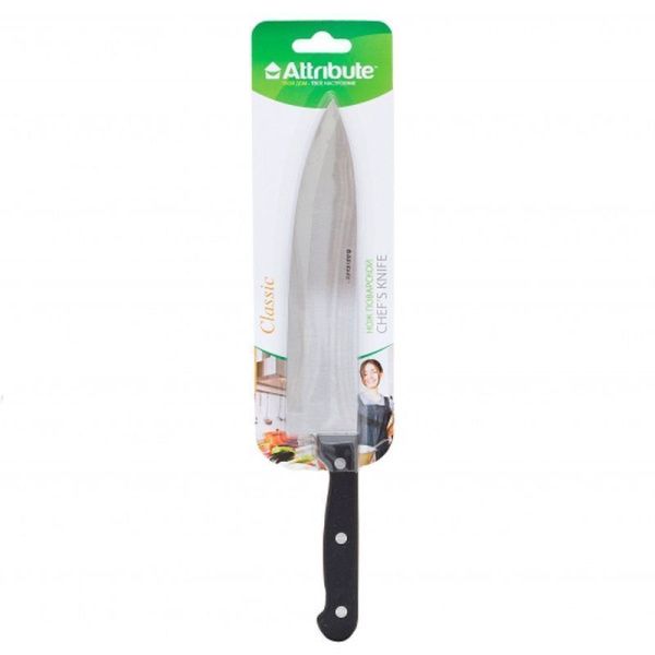 Нож поварской 20см нерж.сталь CLASSIC АКС128 (12/48) ВЫВОД