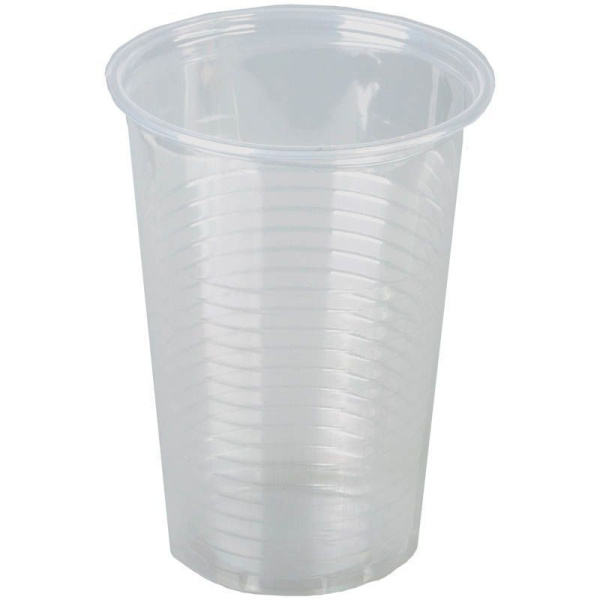 Стакан одноразовый 200мл полистирол прозрачный (100/3000/20/3500/4000) 170-0024