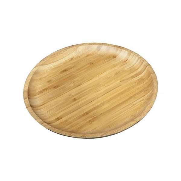 Тарелка мелкая 30,5см бамбук круглая WL-771036/A (6/36)