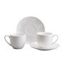 Чайный набор 4пр фарфор Style на 2 персоны 220мл (18)