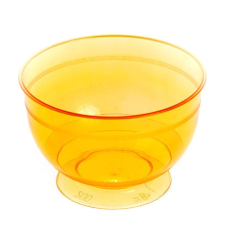 Креманка одноразовая 200мл полистирол КРИСТАЛЛ желтая (192/16)