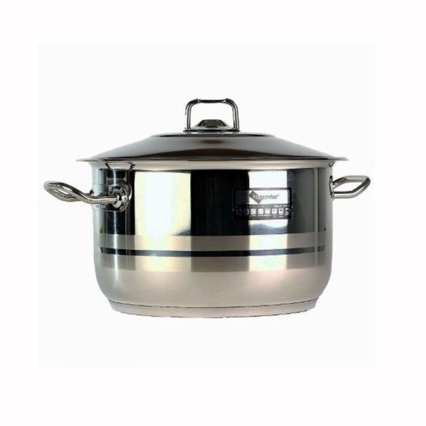 Кастрюля 8,5л 26*16см нерж.сталь Hascevher Gastro 3TTCLK0826011 1109.007 (2)