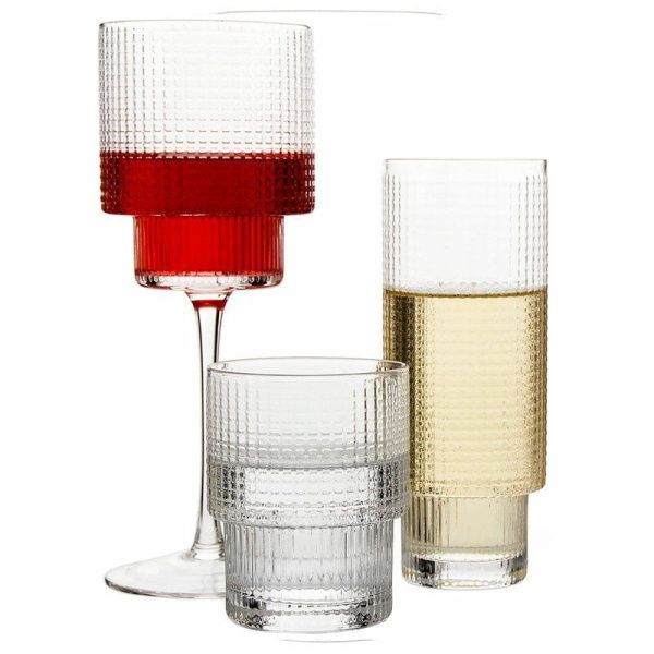 Бокалы для воды набор 2шт 370мл стекло BILLIBARRI LEOPOLIS (12)