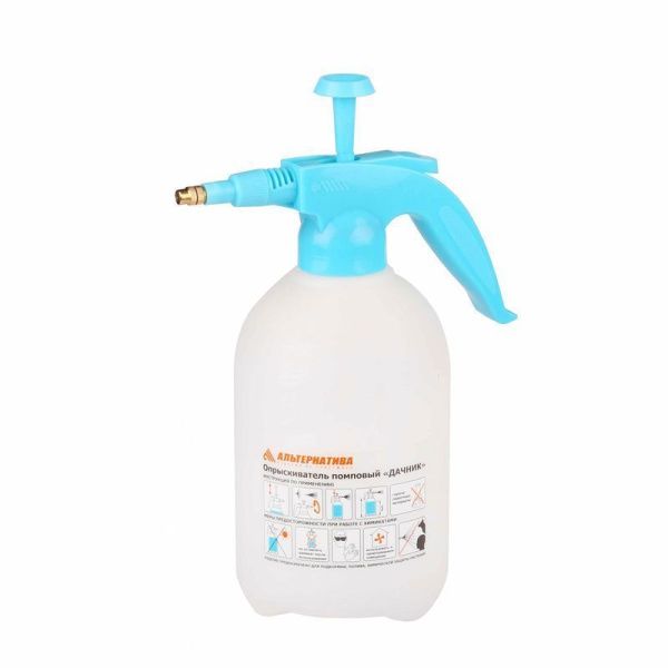Опрыскиватель помповый 1,5л пластик ДАЧНИК (6)