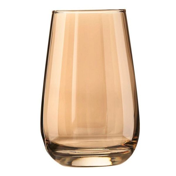 Стаканы набор 4шт 350мл стекло ЗОЛОТОЙ МЕД высокие (4)