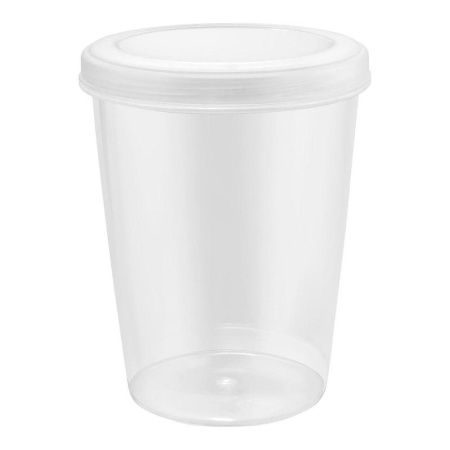 Банка для продуктов 1л пластик HELSINKI натуральный (15)