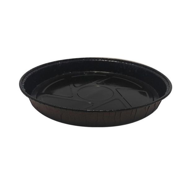 Форма для выпечки 173*22мм бумажная Пай коричневая (200/800)