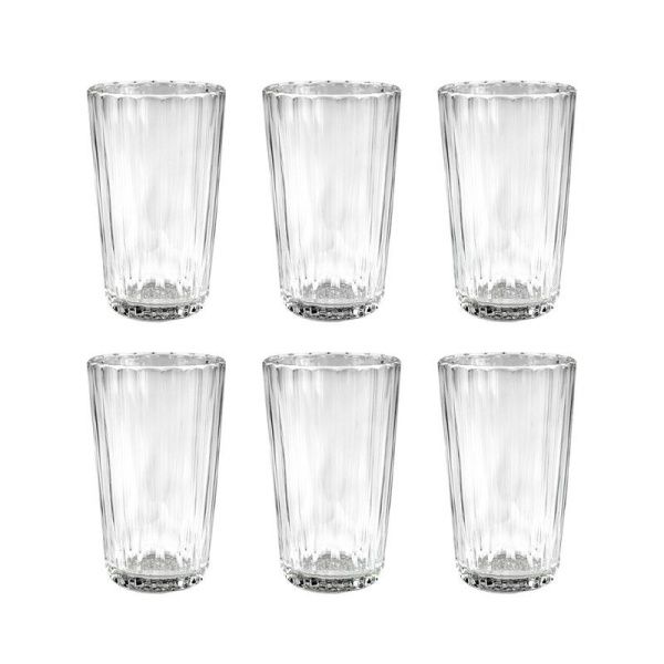 Стаканы набор 6шт 280мл стекло МИСТЕРИЯ высокие (4)