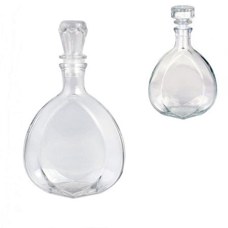 Штоф 500мл стекло СТАВРОПОЛЬ с крышкой 2 вида Ш-20-500 (18)