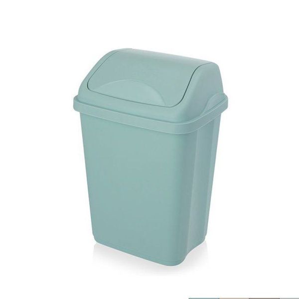 Контейнер для мусора 5л 205*160*290мм пластик Ultra с подвижной крышкой (24)