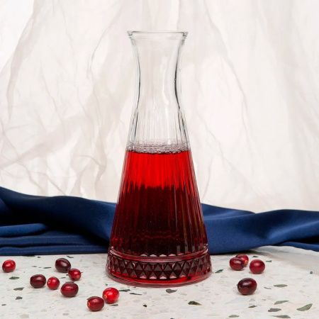 Графин 940мл стекло ЭЛИЗИЯ без крышки (6)