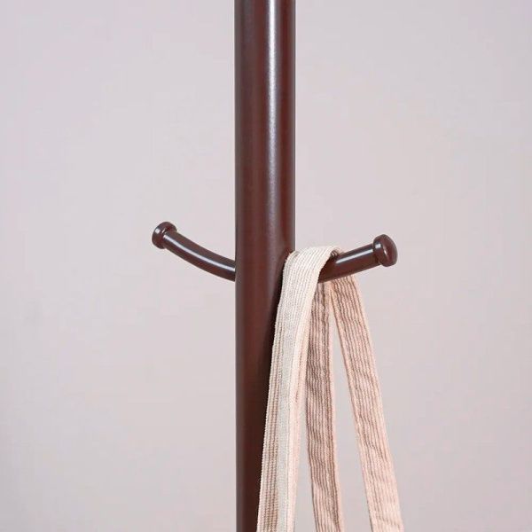 Вешалка напольная 5 крючков 69,5*69,5*182см металл МегаЛуч коричневая (1)