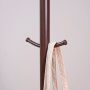 Вешалка напольная 5 крючков 69,5*69,5*182см металл МегаЛуч коричневая (1)
