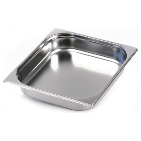 Гастроемкость 0,8мм нерж.сталь 2/3*1,5'' 327*353*40мм без крышки (12)