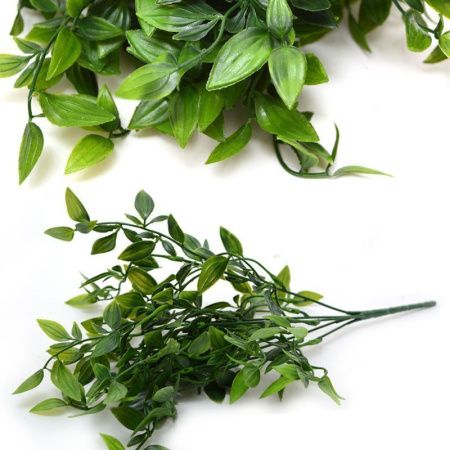 Декор Ветка зелени 35см пластик РТ-5538 (800)