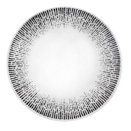 Тарелка мелкая 23см керамика MILA RIPSY обеденная 253-27009 (36)