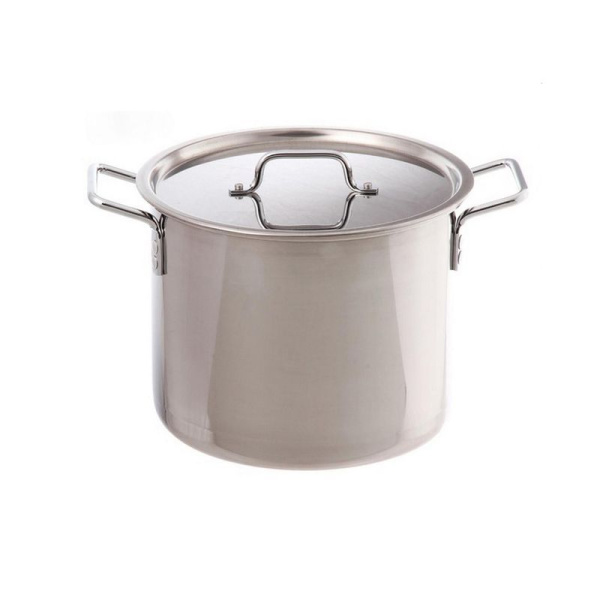 Котел нерж.сталь 50л ОБЩЕПИТ высокий d40см, h45,5см капс.дно ТРС КТ-ОБ-52КВ (1)