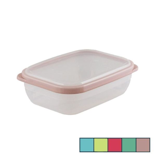 Контейнер пищевой 1,2л 200*150*70мм пластик ПРЕМИУМ прямоугольный (35)