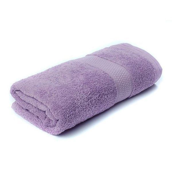 Полотенце махровое 100*150см 805 сиреневый 400гр