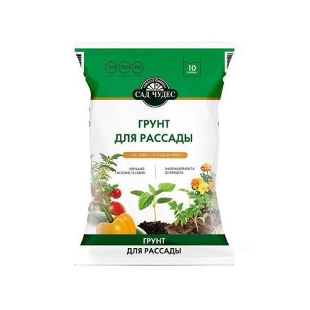 Грунт для рассады 10л торфогрунт Фарт/Сад Чудес (5) 5170