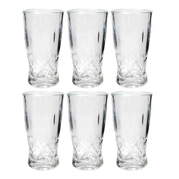 Стаканы набор 6шт 200мл стекло MICHELE TR5135GCL (4)