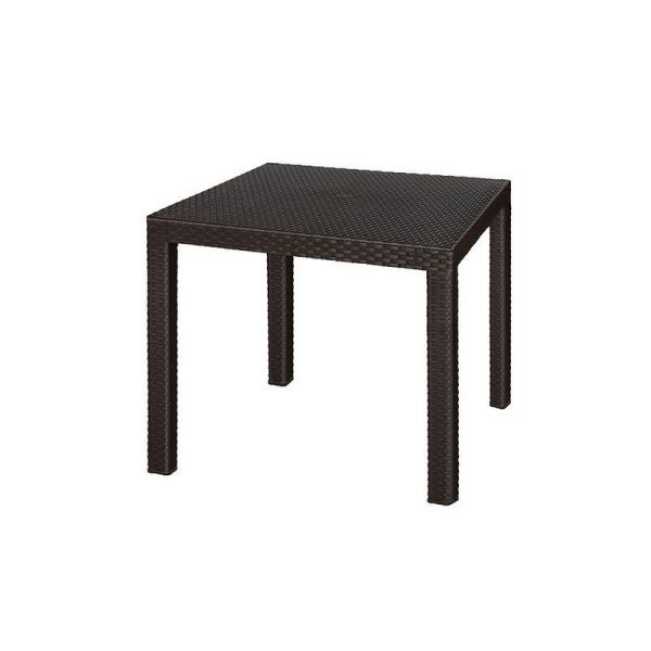 Стол 950*950мм пластик Rodos квадратный венге (1)