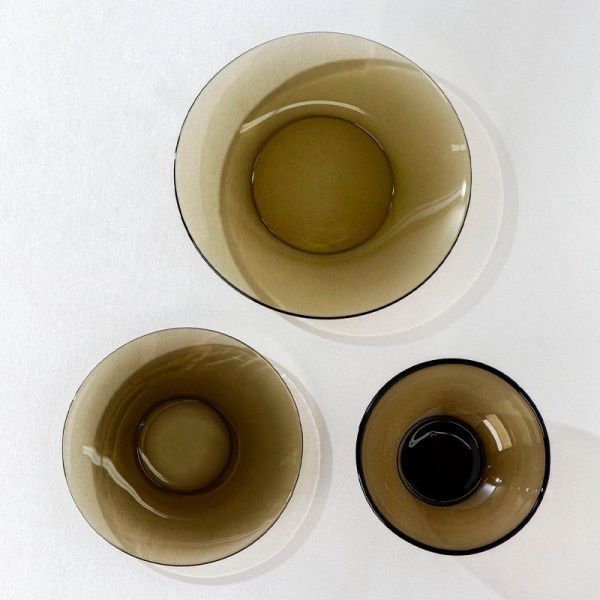 Столовый набор 44пр стекло BASILIСO дымка подар.уп. (1)